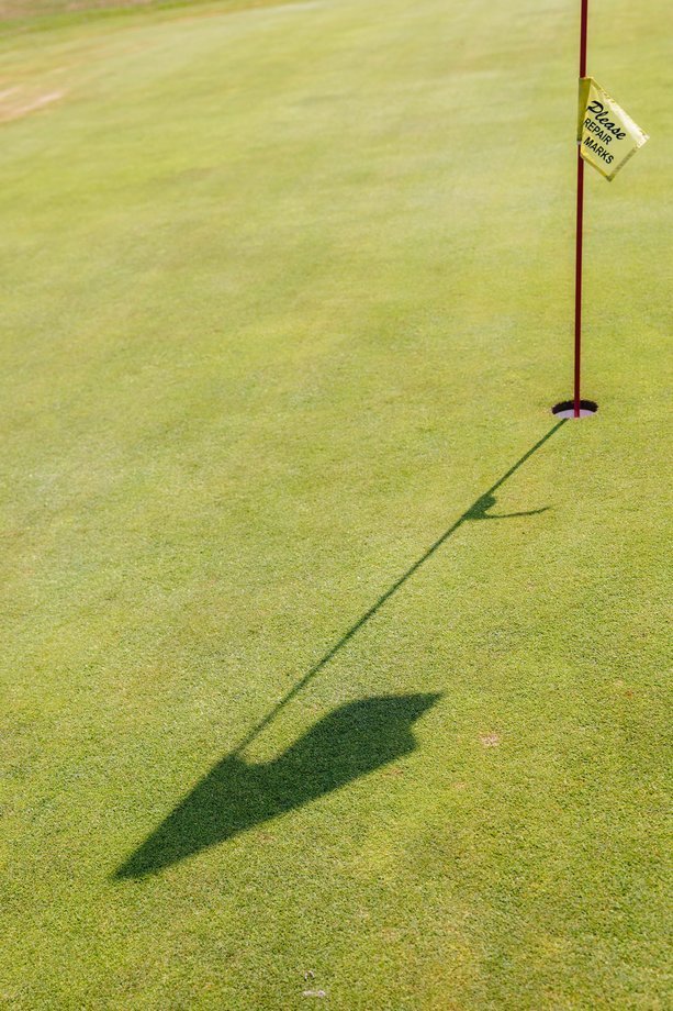 Was in einem Golfleben nur ganz selten gelingt - ein "Hole-in-One"
